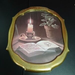 vintage framed print by J. Ross titled "The Fruit of the Spirit is Love".